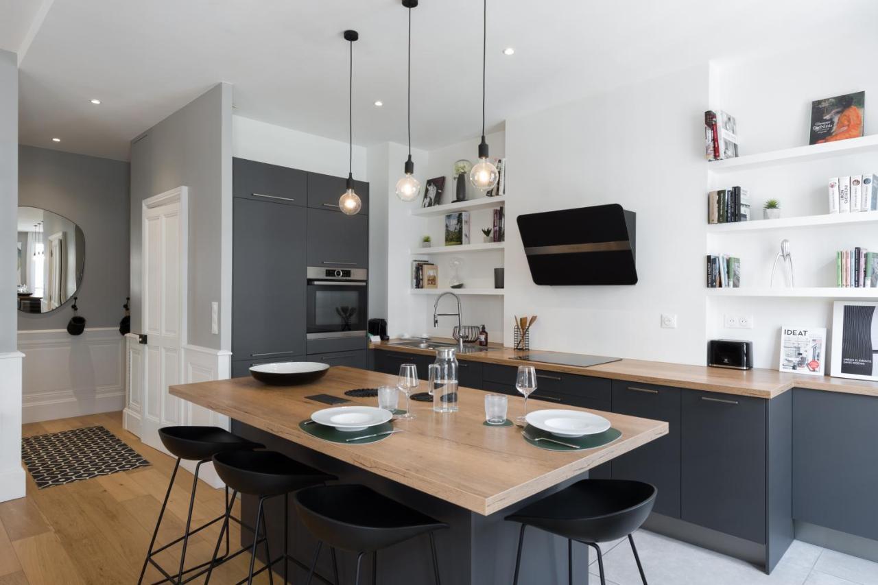 L'Aubelyne - Chic T2 Quartier Prefecture Apartment Lyon Exterior foto