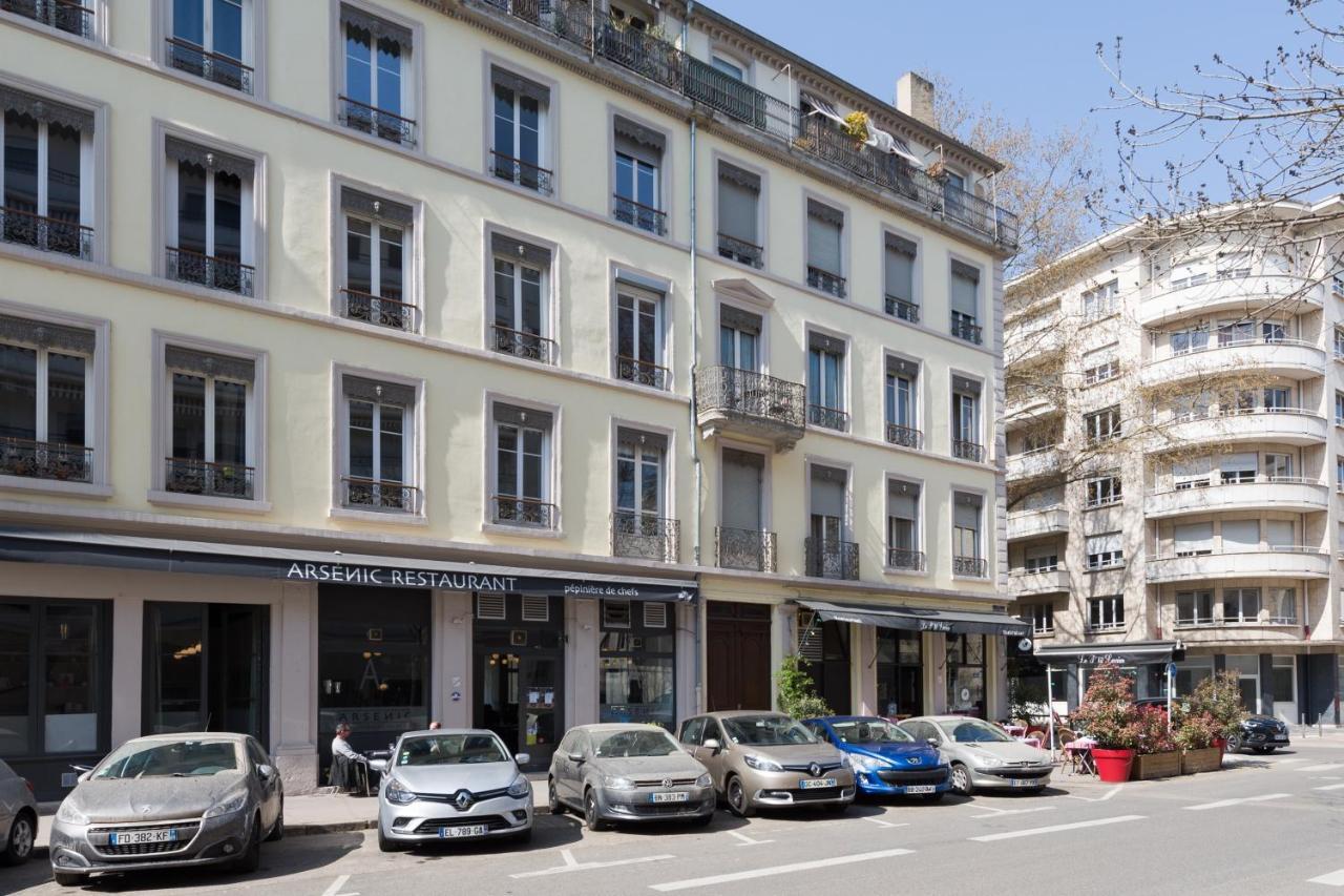 L'Aubelyne - Chic T2 Quartier Prefecture Apartment Lyon Exterior foto